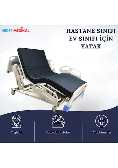 4 Motorlu Hasta Karyolasi Full Abs Asansörlü