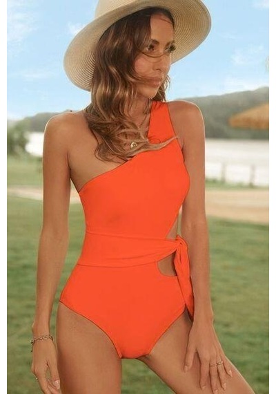 Deep Beach Tek Omuzlu Bağlamalı Mayo Db200803ma 001