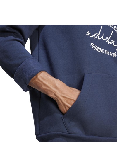 Adidas Bl Fl Hd Gd Q3 Erkek Sweatshirt-lacivert Lacivert