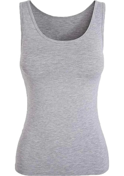 Saklımoda Şahinler Geniş Askılı Basic Atlet B801 Gri