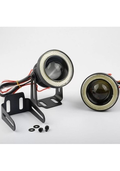 Ledli Mercekli Sis Farı 89mm Beyaz Sis Farı