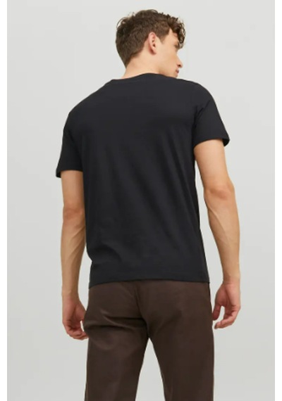 Jack & Jones Jjecorp Logo Tee Ss O-neck Noos Erkek Siyah Tişört Siyah