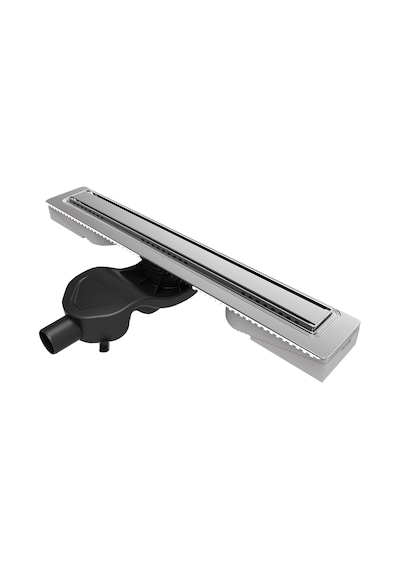 VitrA 5701216 Elegant V-Flow Dk100 60 Cm Duş Kanalı, Krom, Yandan Diğer