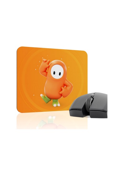 Fall Guys Kaymaz Dikişli Kauçuk Oyuncu Mousepad V2 - 22x18 Gaming Mouse Pad Fare Altlığı