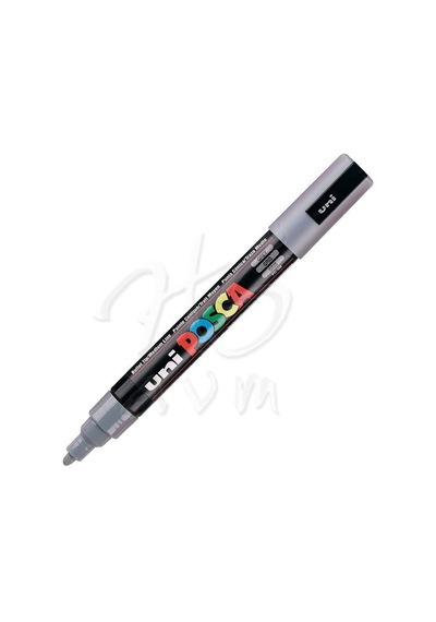 Uni Posca Marker Pc-5M 1.8-2.5 Mm Grey