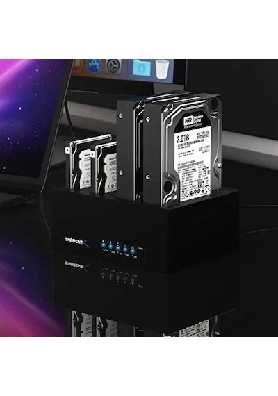 Sabrent Usb Ssd/harici Sabit Disk Bağlantı İstasyonu Ds-u3b4 4 Bay