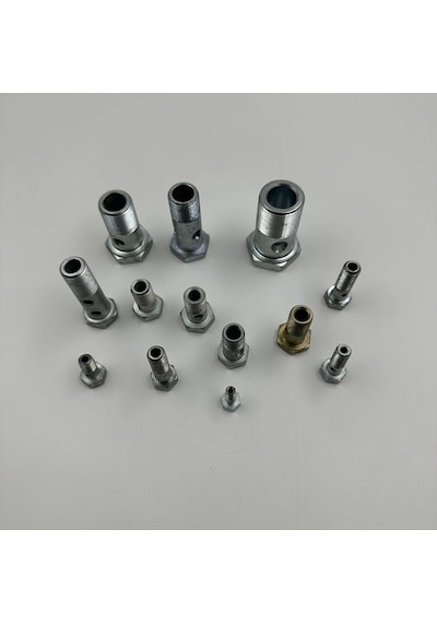 Delikli Mazot Civatası Orta M6x1