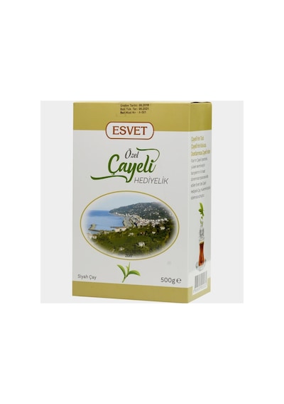 Esvet Özel Çayeli Hediyelik Çay Dökme Siyah Çay Rize Türk Çayı 500 G