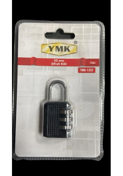 Yuma Ymk 32mm Vakumlu Şifreli Kilit Ymk-1332