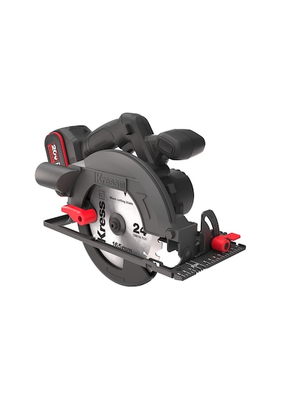 Kress KUE12.1 20 V 4.0 AH Li-ion Çift Akülü Kömürsüz Daire Testere 165 MM