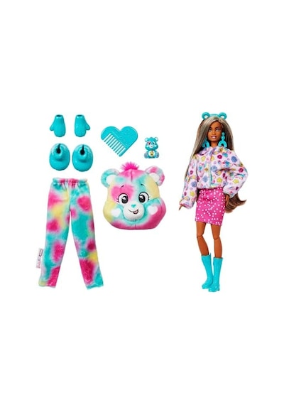 Cutie Reveal Sevimli Ayıcıklar Bebek Ve Aksesuarları, Mutlu Ayıcık, Renk Değişimi Ve Mini Ayıcık Dahil 10 Sürpriz İçeren 2. Seri, Jfv62