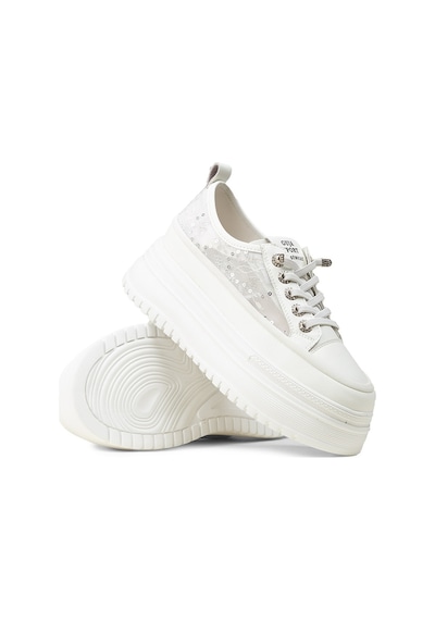 Deery Kadın Beyaz Platform Spor Ayakkabı - 26316zbyzp01 Beyaz