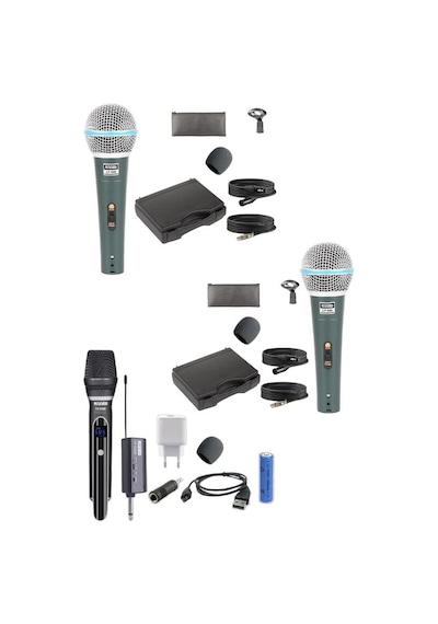 Lastvoice Ample Surface-paket-2 Aktif Hoparlör Ve Mixer Full Ses Sistemi Seti