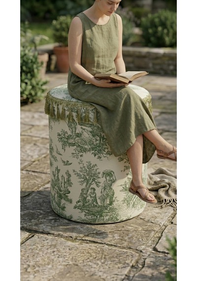 Toile Verde Puf Sarı