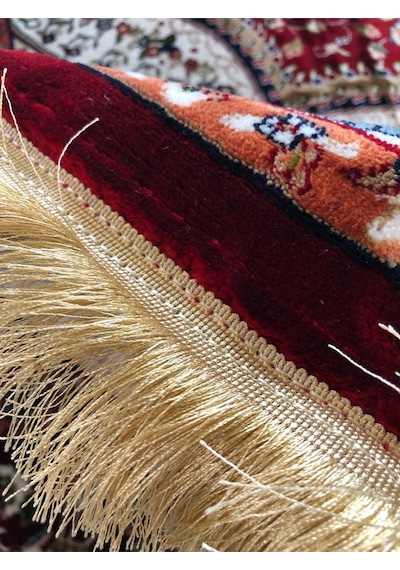 Asaryün Halı Ipek H4158 Bordo İpeksi Geleneksel Renkli Göbekli Klasik Desen Salon Halısı Modern Bordo-kırmızı Asaryün Halı Ipek H4158 Bordo İpeksi Geleneksel Renkli Göbekli Klasik Desen Salon Halısı Modern Bordo-kırmızı