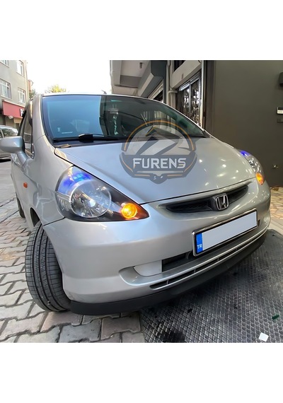 Honda Jazz 2002-2010 Uyumlu H Lip Esnek Ön Lip 2 Parça Karlık Ön Ek Tampon Altı Dill