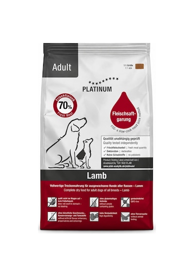 Platinum Meatcrisp Kuzulu Yetişkin Köpek Maması 5 Kg