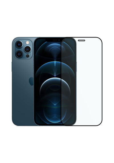 Safeus Tam Kaplayan Parmak İzi Bırakmayan Safir Ekran Koruyucu Cam , Apple Uyumlu iPhone 12 Pro Max İle