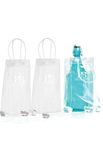 Bottle Buddy Ice Bag - Şişe Ve Şarap Soğutucu 3'lü Buz Çantası Li