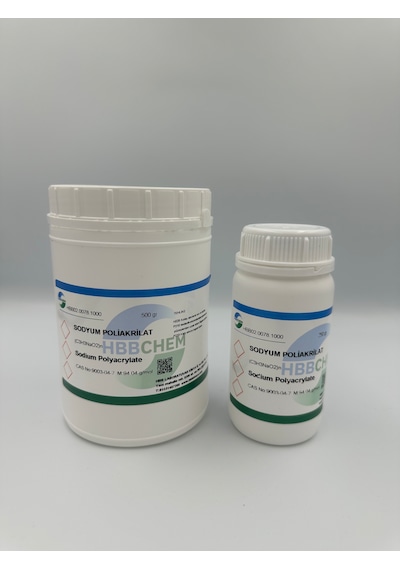 Sodyum Poliakrilat Hidrojel 500 Gr