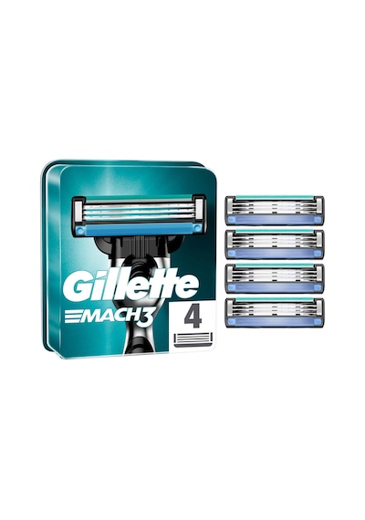 Gillette Mach 3 Yedek Başlık 4'lü