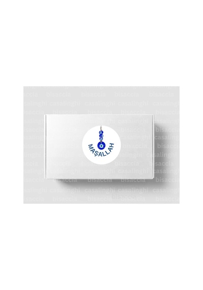 Maşallah Etiketi Nazar Boncuğu Yuvarlak Mat Sticker Mevlid Dua Sünnet Bebek Partisi 3 Cm 95 Adet Çok Renkli