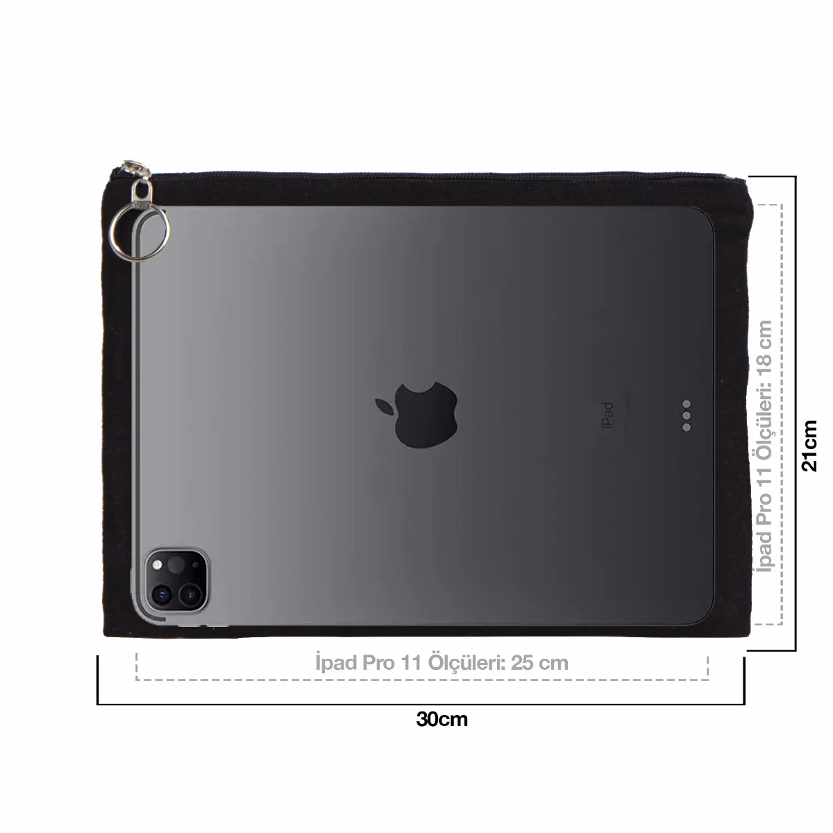 Element Hello Baskılı Apple Uyumlu iPad Portföy Çanta Kılıf