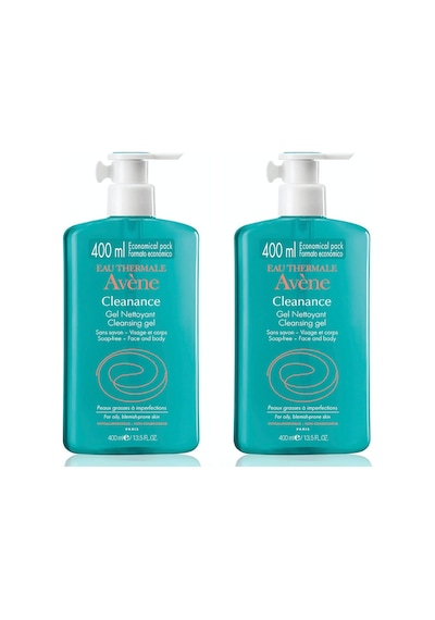 Avene Cleanance Gel Nettoyant Yüz Temizleme Jeli 2 x 400 ML