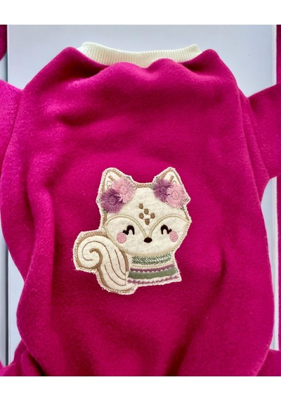 Kemique Foxie Polar Kedi Tulum Pijama