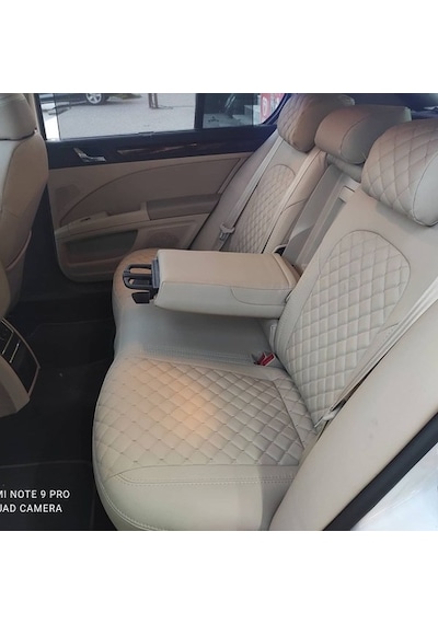 Skoda Superb Araca Özel Deri Oto Koltuk Kılıfı (476098996)