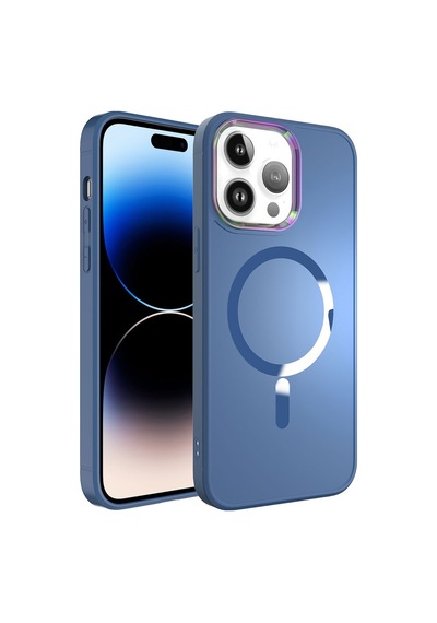 Apple Uyumlu iPhone 14 Pro Max Kılıf Magsafe Wireless Şarj Özellikli Zore Stil Kılıf