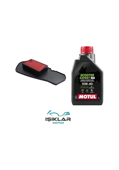 Kuba Newlight 125 Motul Yağ Ve Hava Filtre Bakım Seti Bs0017