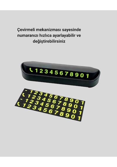 Alüminyum Kasa Gri Çevirmeli Araç İçi Telefon Numaratörü Diğer