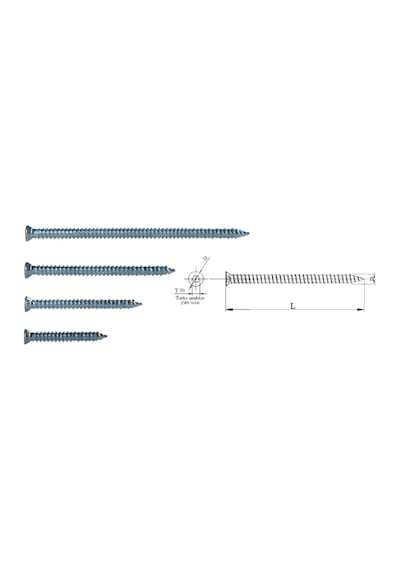 Buldex Vida 7,5x200 Dubelsiz Vida 20 Cm 10 Adet 1x1