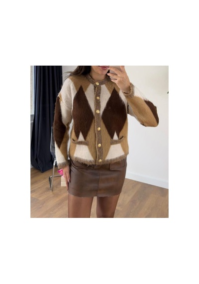 Flex Fashıon Kadın Popüler Oversize Cepsiz Tüylü Baklava Desenli Trend Hırka Camel - 671847464 Camel - 671847464 Camel Flex Fashıon Kadın Popüler Oversize Cepsiz Tüylü Baklava Desenli Trend Hırka Camel - 671847464 Camel - 671847464 Camel