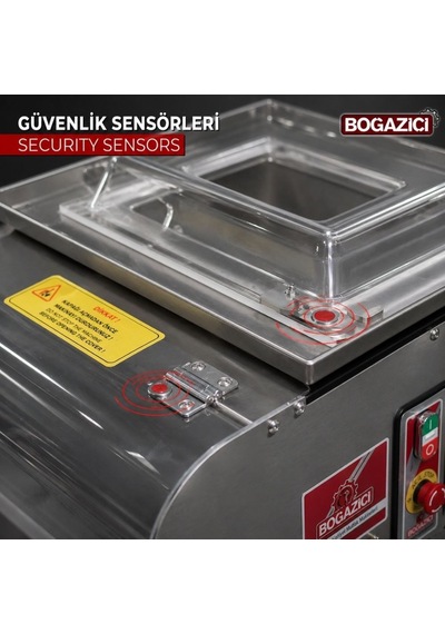 Boğaziçi Hamur Kes-tart Makinesi Set Üstü 380v