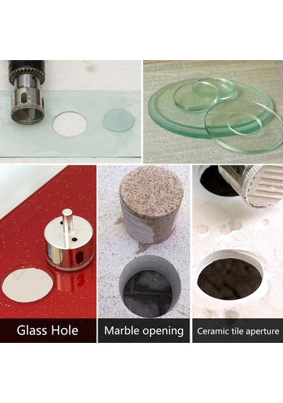 Mermer Granit Fayans Cam delme 14mm Pancı Elmaslı Matkap karot