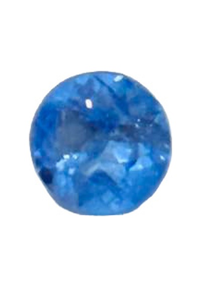 Faset Kesim Doğal Mavi Safir Taşı 0,6 Karat S046