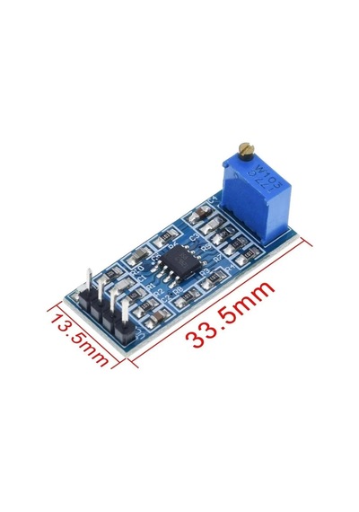 Lm358 100x Sinyal Yükselteç Amfi Modülü