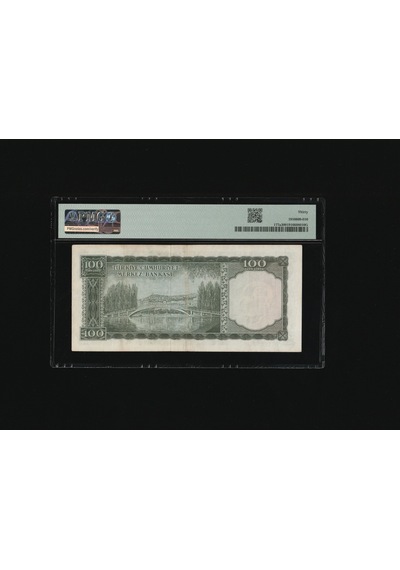 Pmg 30 Yüz Türk Lirası 100 Tl 1930 Nd 1964 P 177a S/n A29 065838 Çt- Çok Temiz