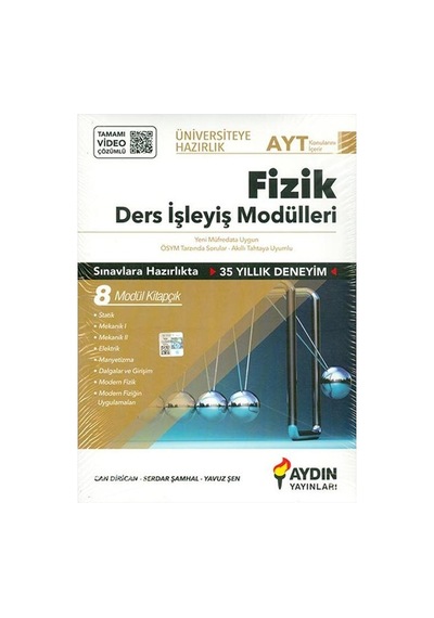 Aydın Üniversiteye Hazırlık Ayt Fizik Ders Işleyiş Modülleri