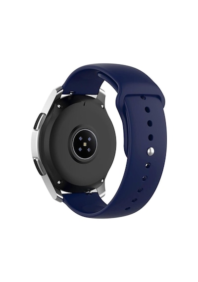 Huawei Watch Buds/watch 4/4 Pro Uyumlu Yumuşak Silikon Spor Strap, 22mm, Lacivert