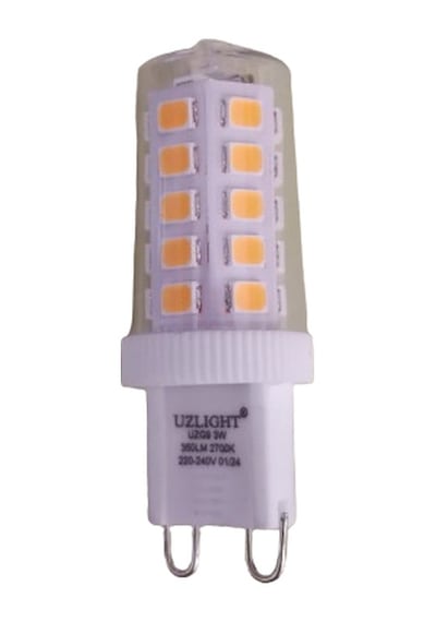 Uzled 3w G9 Led Kapsül Ampul 2700k Sarı Işık Uzlight