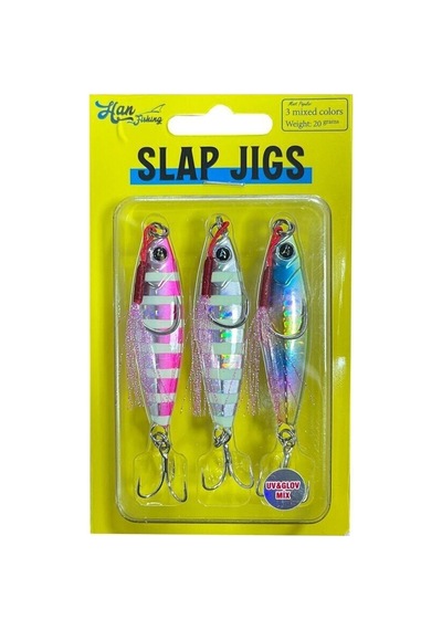 Hanfish Uv&glow Mix Slap Jigs