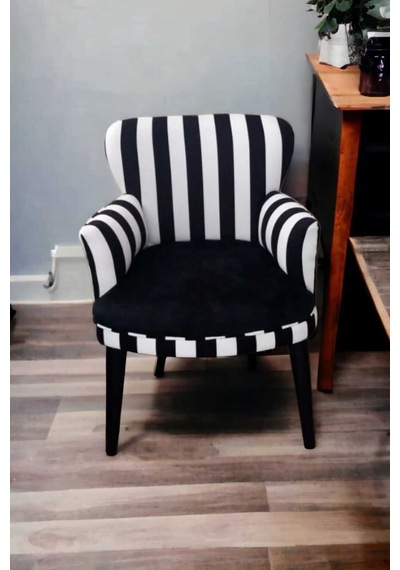 Çay Seti Koltuk Berjer - Cafe - Balkon - Bahçe Zebra Model Zebra