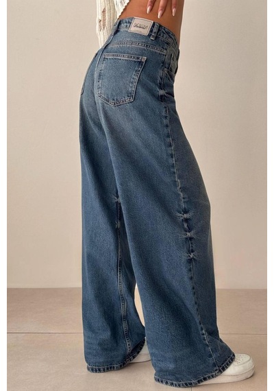 Lacarino 7718 M.r.e.w.leg Kadın Jean Pantolon Dark Blue
