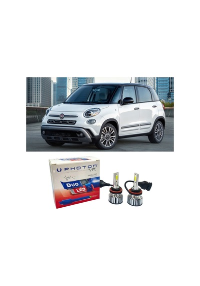 Fiat 500l Sis Far Ampulü H11 Duo Yeni Seri Beyaz 2012-2024