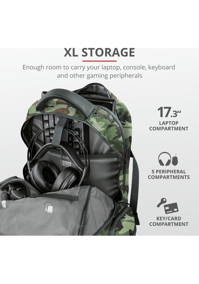 Trust Gxt 1250G Hunter Gaming Laptop Çantası