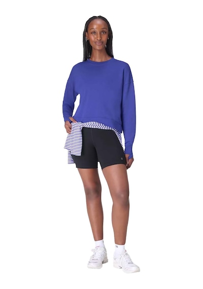 Sweaty Betty After Class Crop Sweatshırt 5523 Mavi