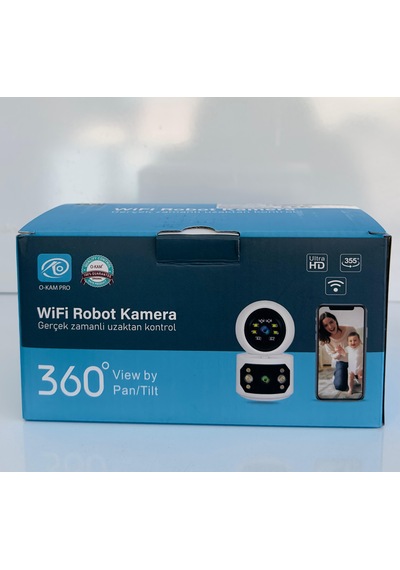 O-kam 4048x 3+3mp Wifi Robot Kamera
